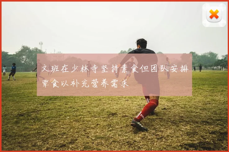 文班在少林寺坚持素食但团队安排荤食以补充营养需求